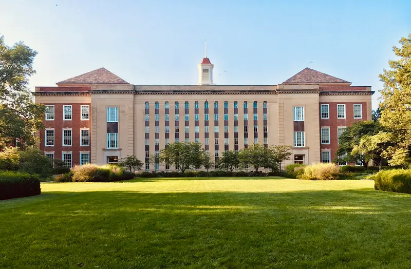 Representative campus — not the customer's premises.