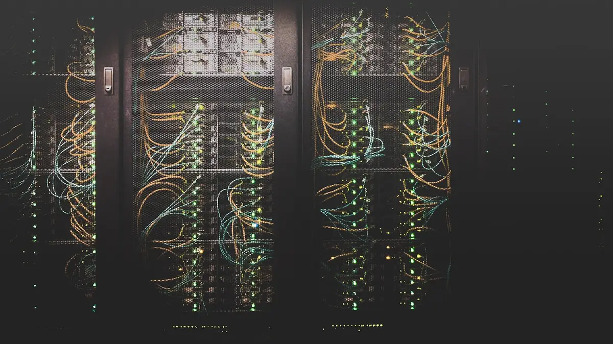 Representative data-centre — not the customer's premises.