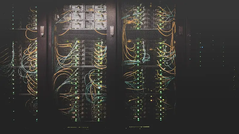 Representative data-centre — not the customer's premises.