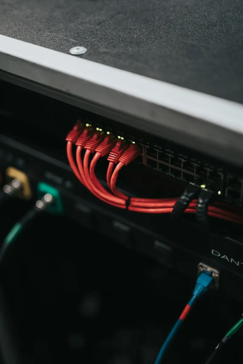 Representative data-centre — not the customer's premises.