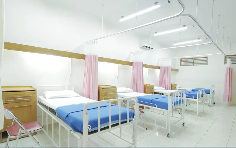 Representative hospital — not the customer's premises.