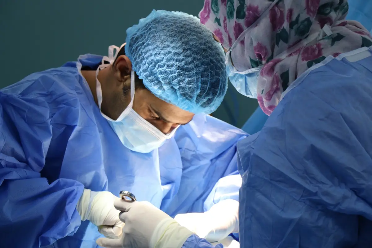 Representative hospital — not the customer's premises.