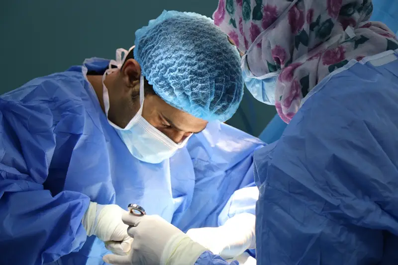 Representative hospital — not the customer's premises.