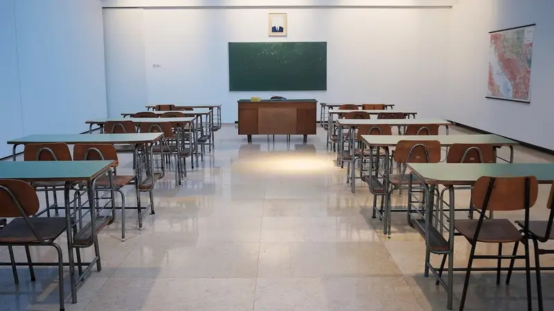 Representative school — not the customer's premises.